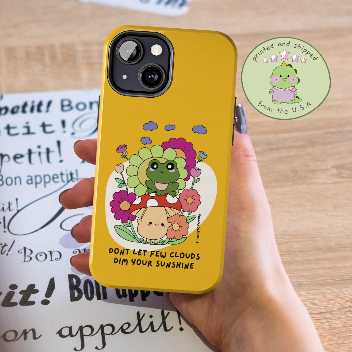 Phone cases for daily affirmations and reminders