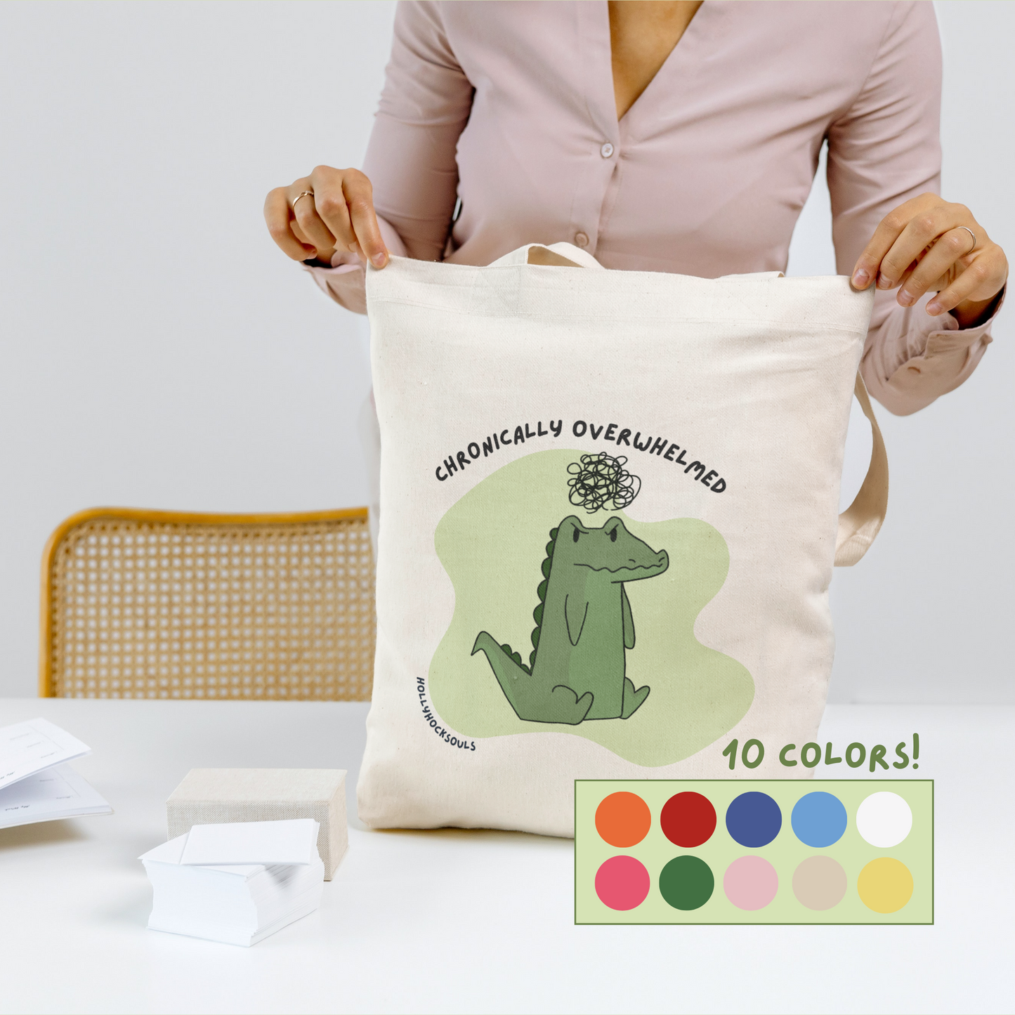 Tote Bag Lightweight_overwhelmed