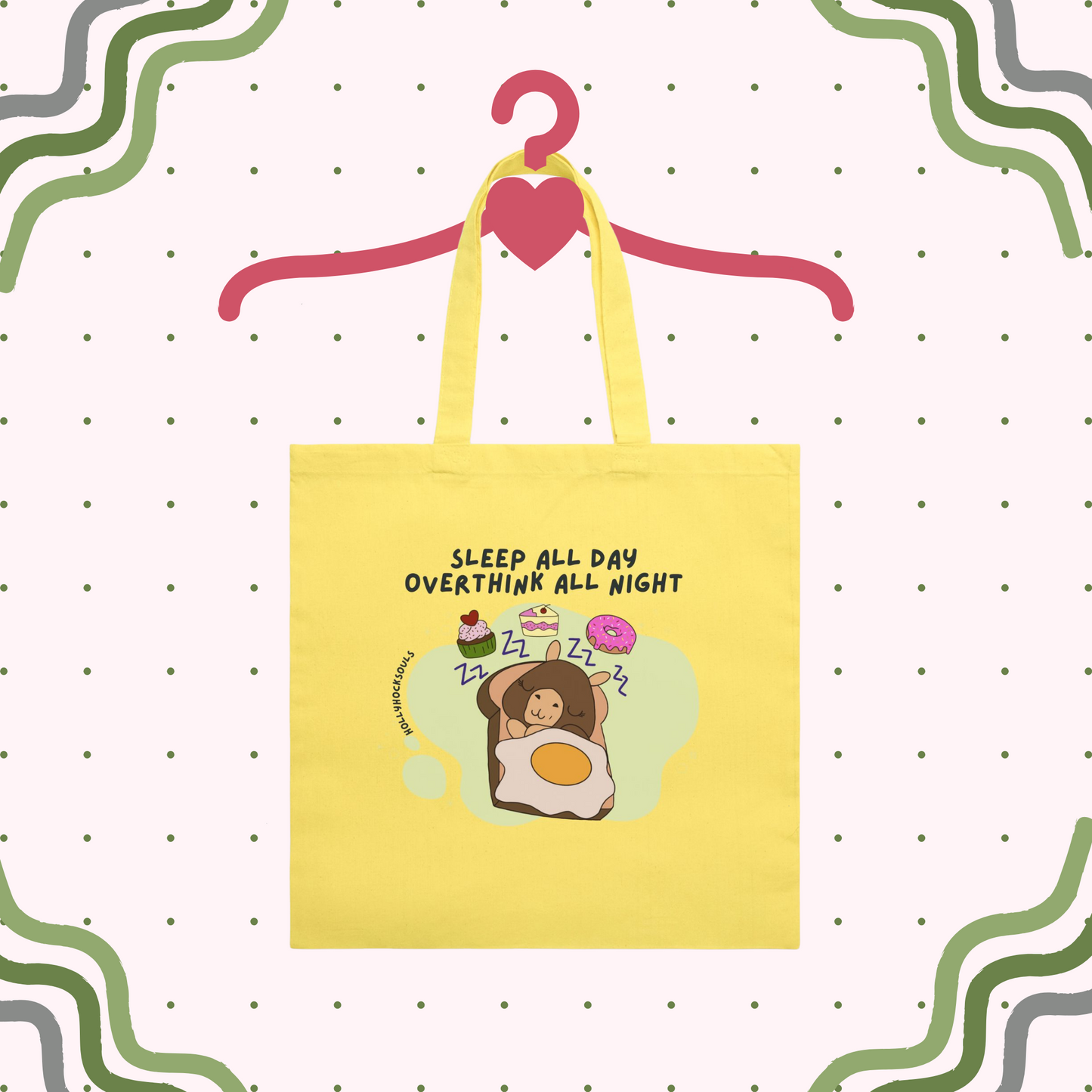 Tote Bag Lightweight_Overthinker gift