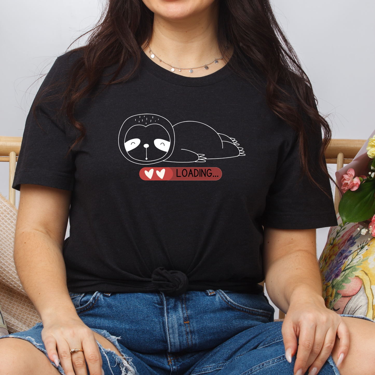 Sloth Tshirt for daily reminder