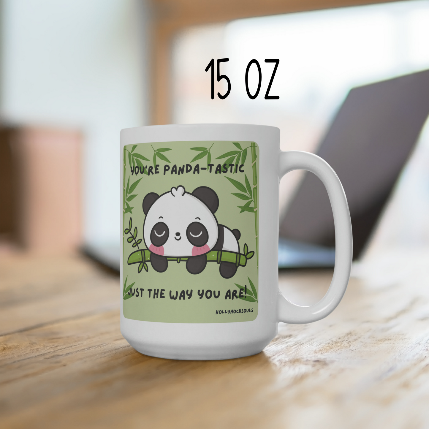 Ceramic mug and coaster_Cute Panda