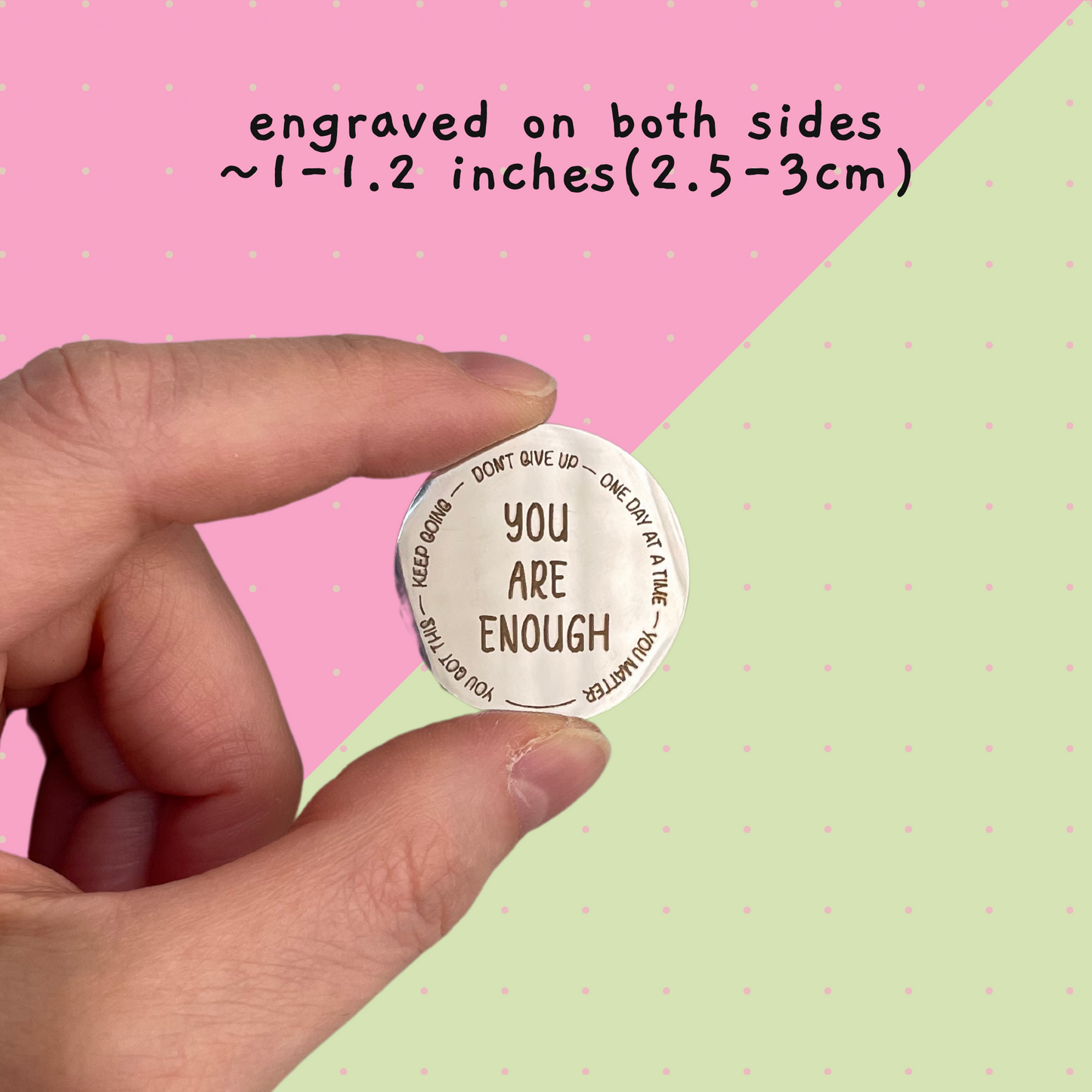 Pocket Hug_You are enough, motivational gift under $20